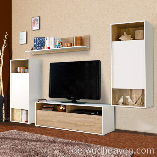 Hängende Regale Standregal TV-Ständer-Set